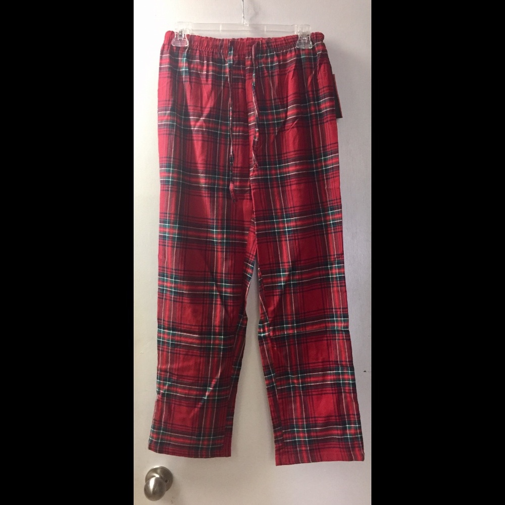 📦 Cotton Plaid Lounge Pants